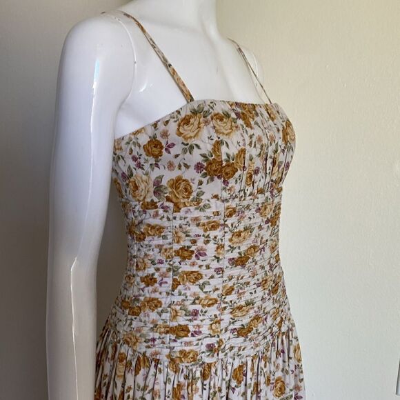 Petersyn Garbo Casual Midi Dress Valencia Size Small - Picture 8 of 15